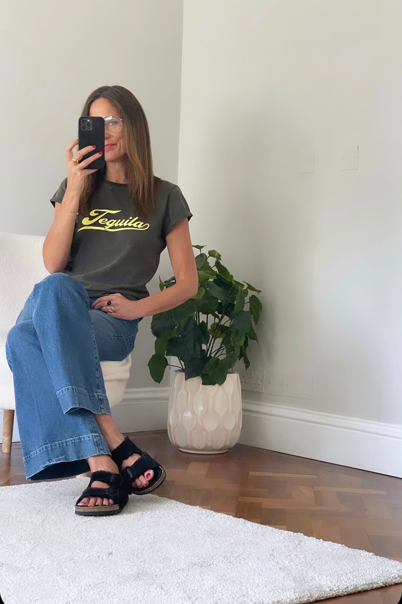 Tequila Tee - Stone Wash Khaki/Grey - Regular Fit