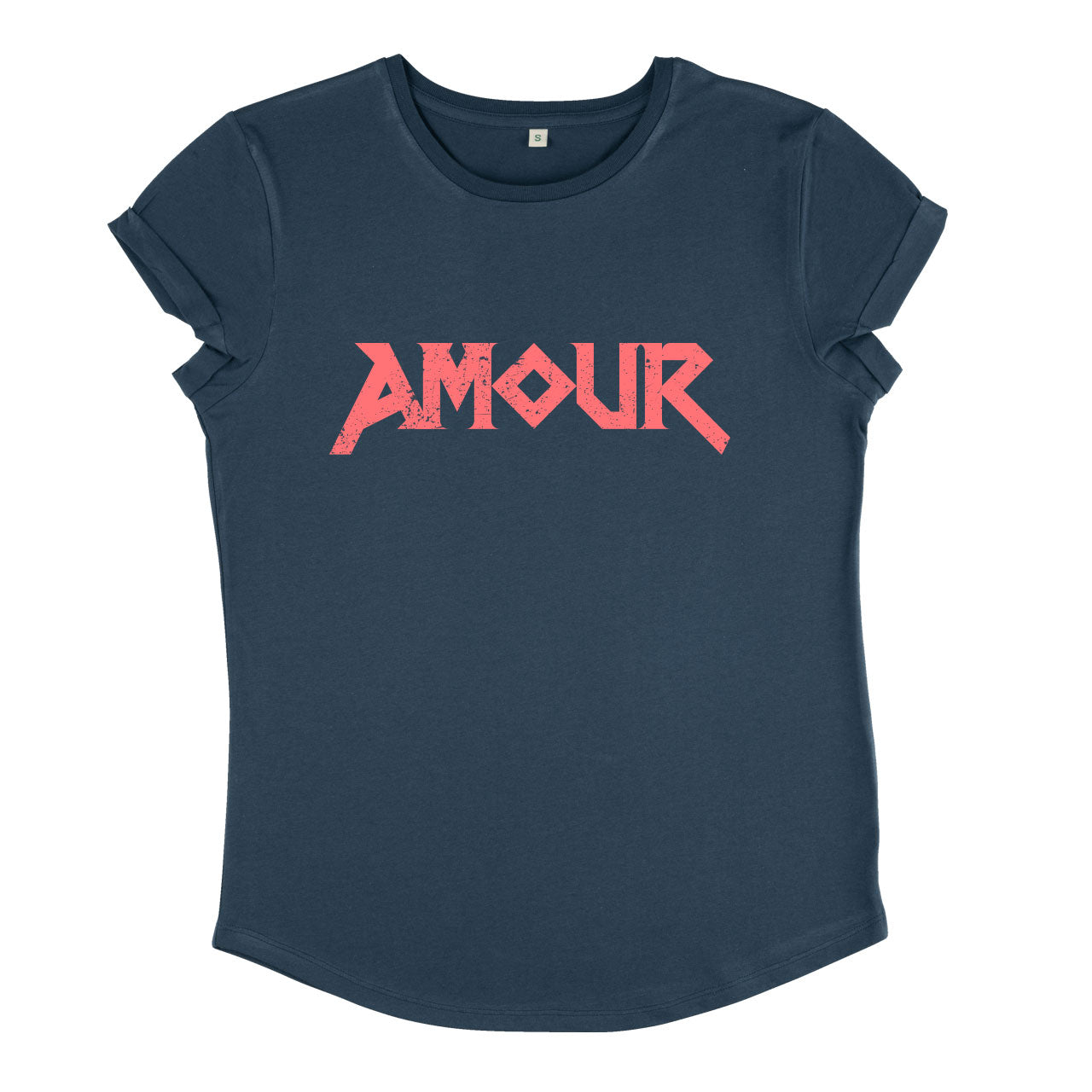 Amour Tee - Petrol Blue - Regular Fit