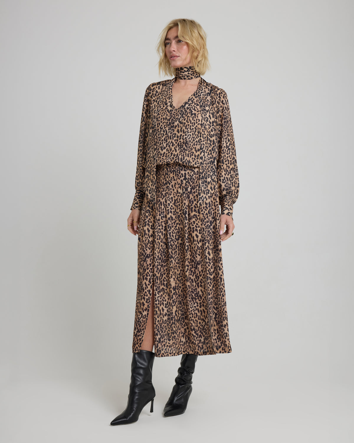 GRACE Blouse - Leopard