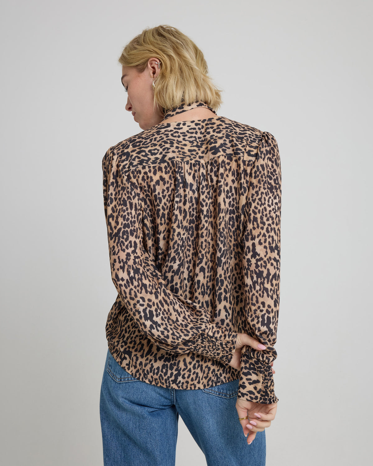 GRACE Blouse - Leopard