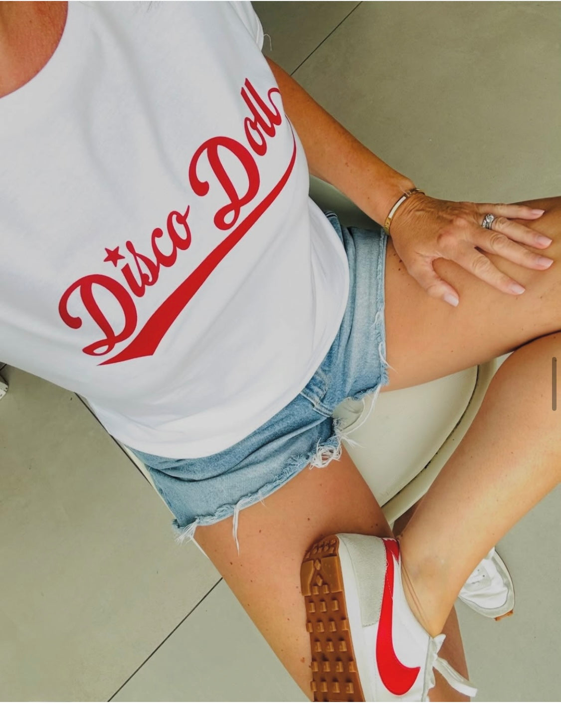 Retro Disco Doll Tee