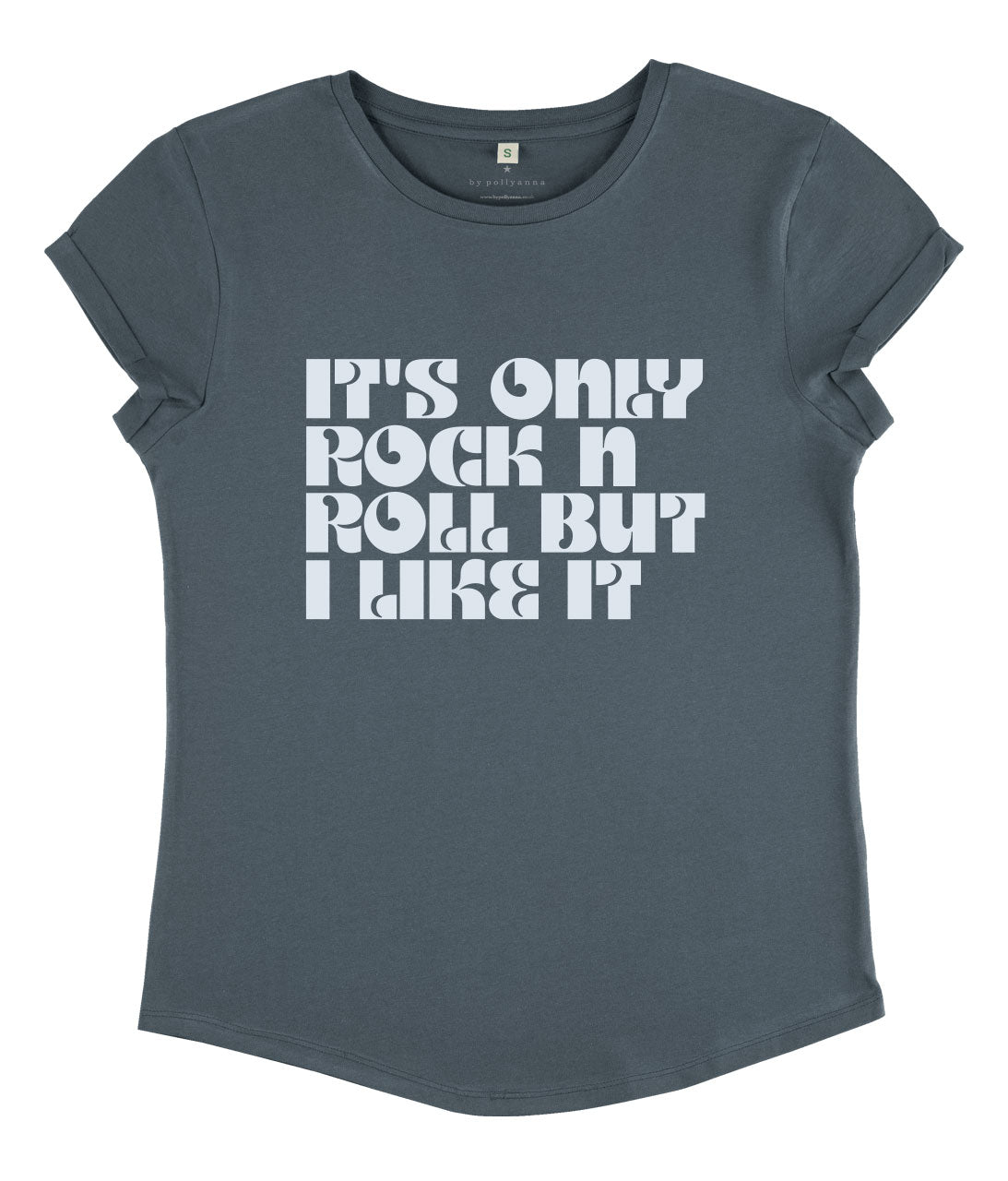 Rock N Roll Tee - Charcoal Grey - Regular Fit