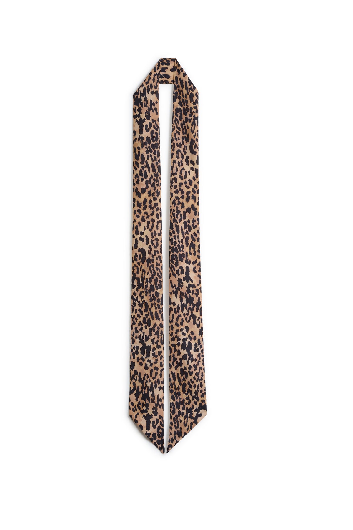 Leopard Skinny Scarf
