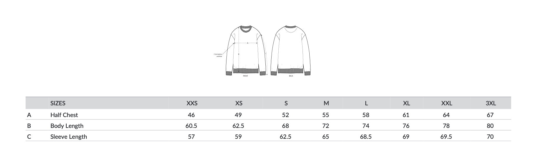 Cornflower Blue Sweatshirt - RELAXED FIT