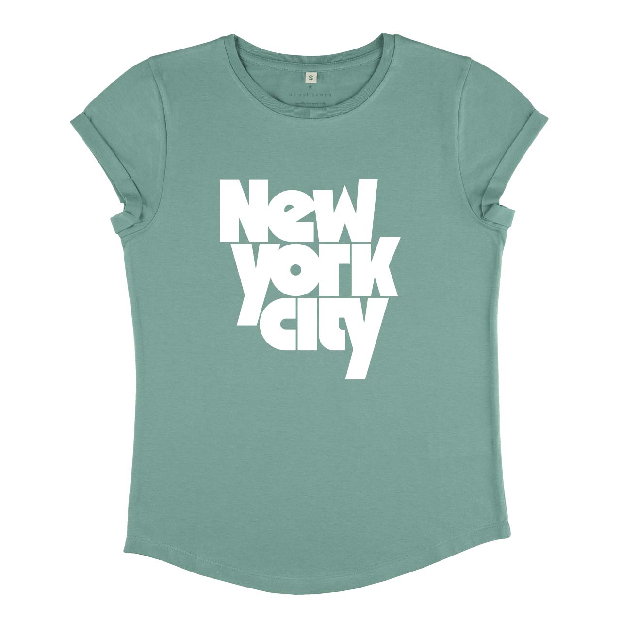 New York City Tee - Slate Green