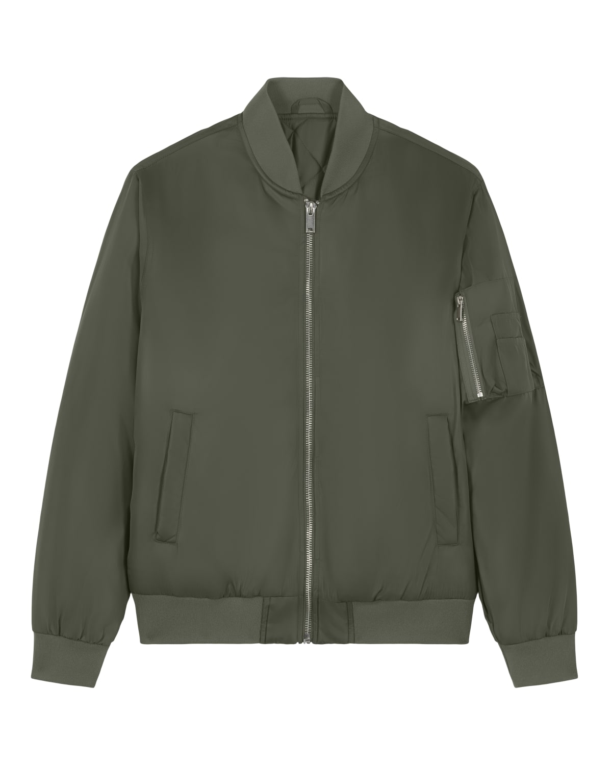 Khaki Bomber Jacket