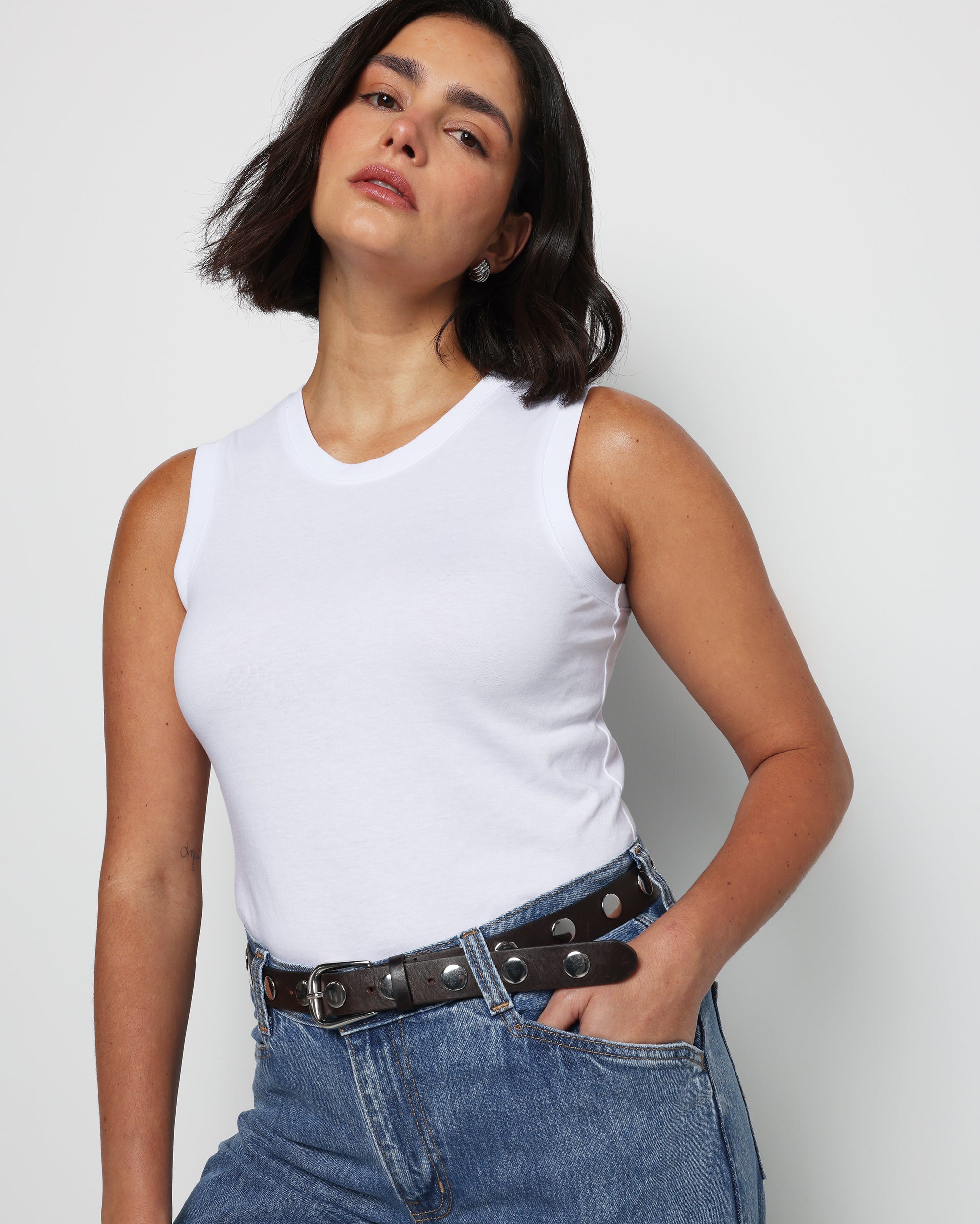 NEW Crew Tank - White