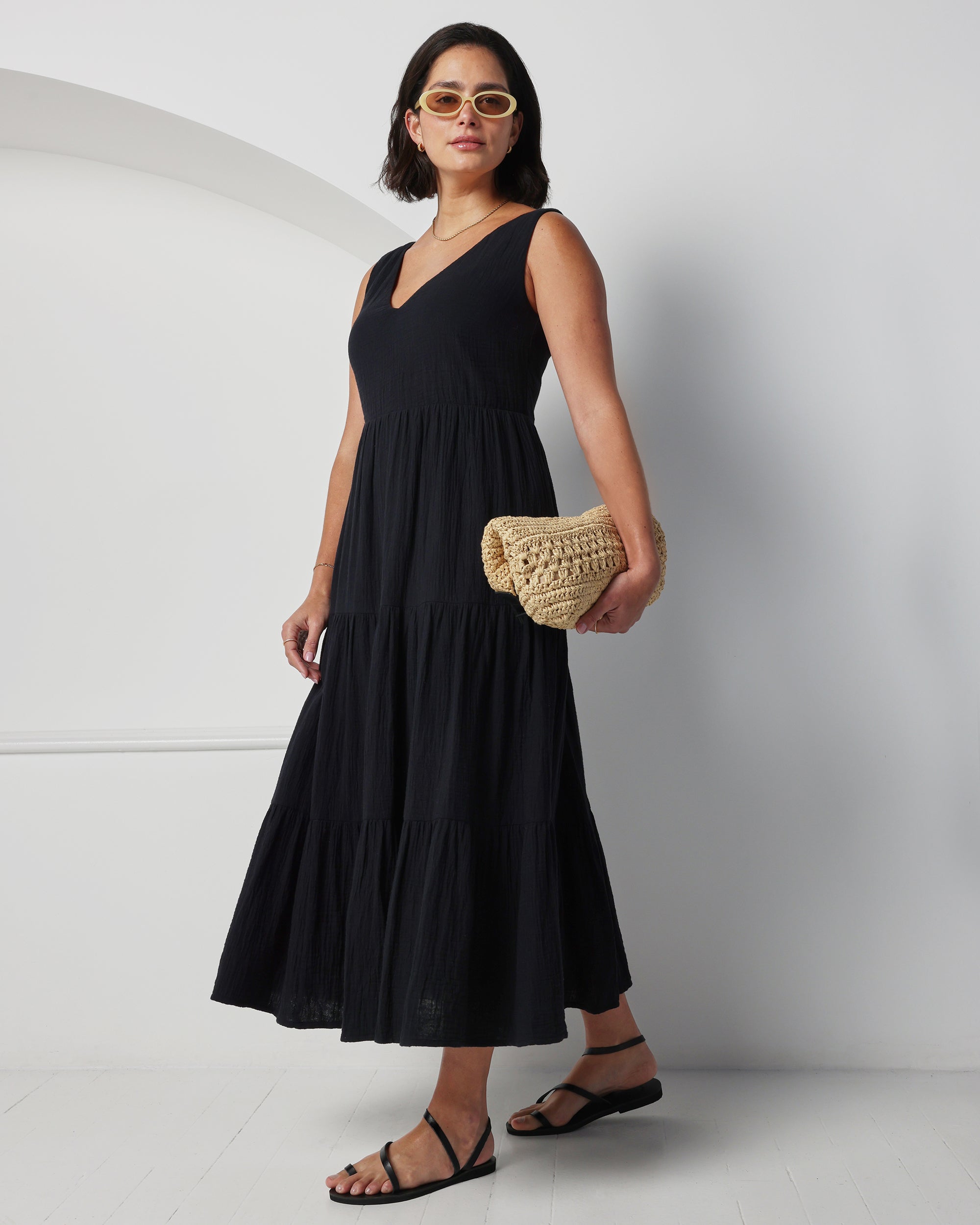 cheesecloth maxi dress Cheesecloth Dress