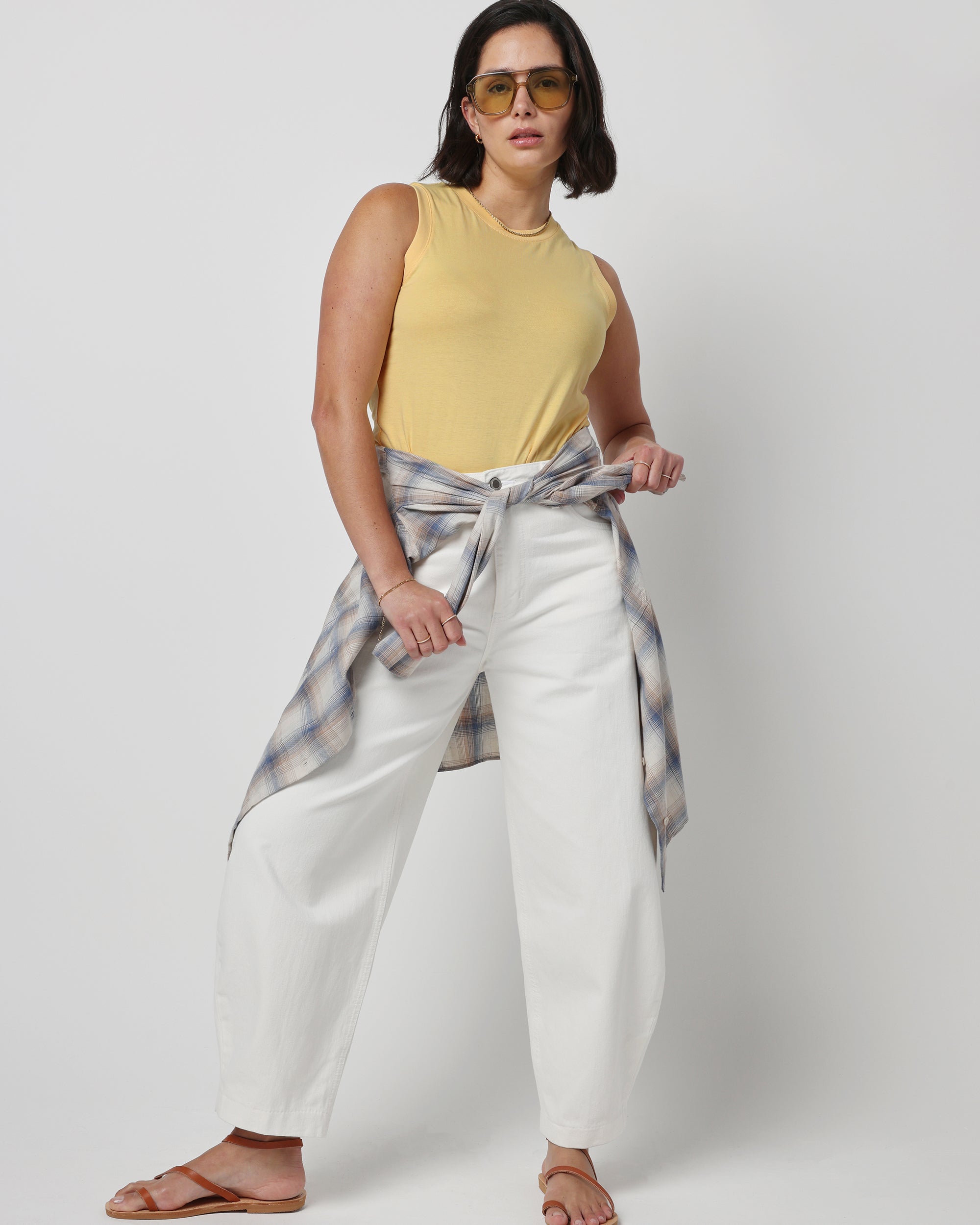 Crew Tank - Butter Yellow