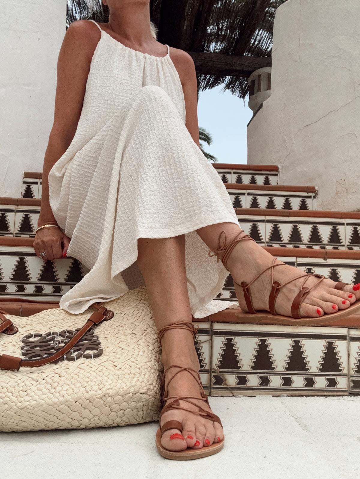 Gladiator Sandals - Tan