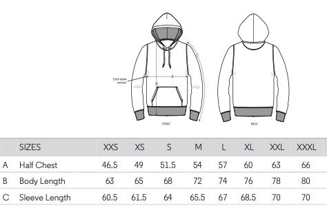Striped Star Hoodie (Sand)