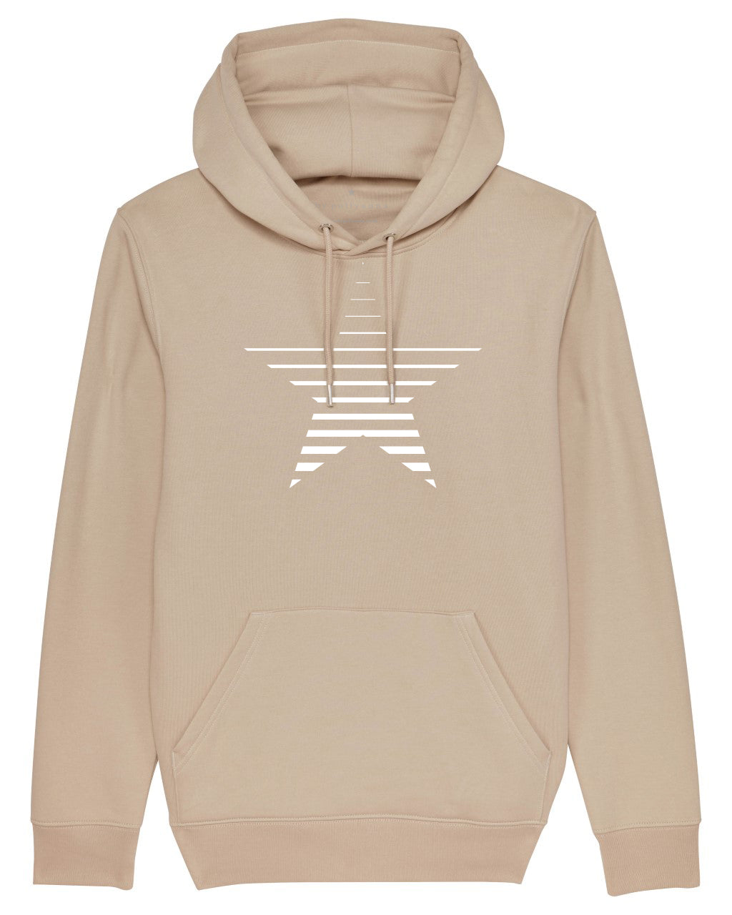 Striped Star Hoodie (Sand)