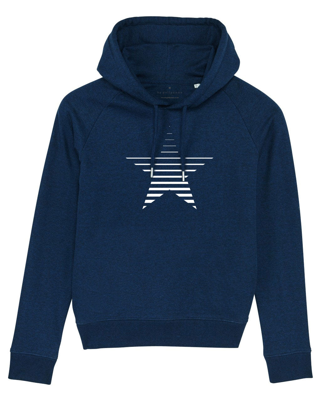 Navy Striped Star Hoodie