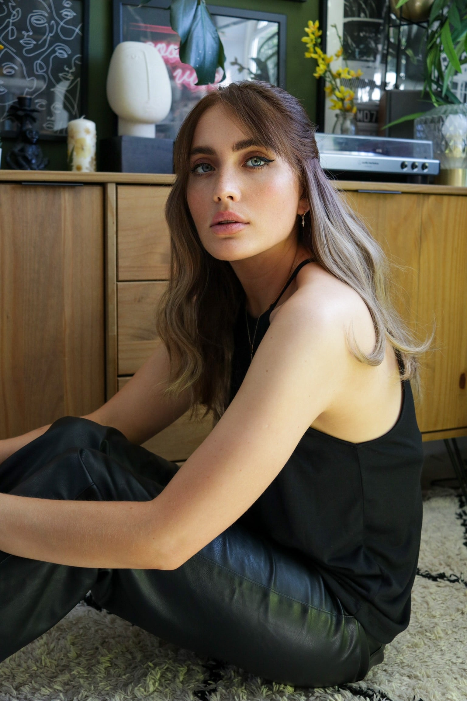 Ibiza Tank Vest - Black