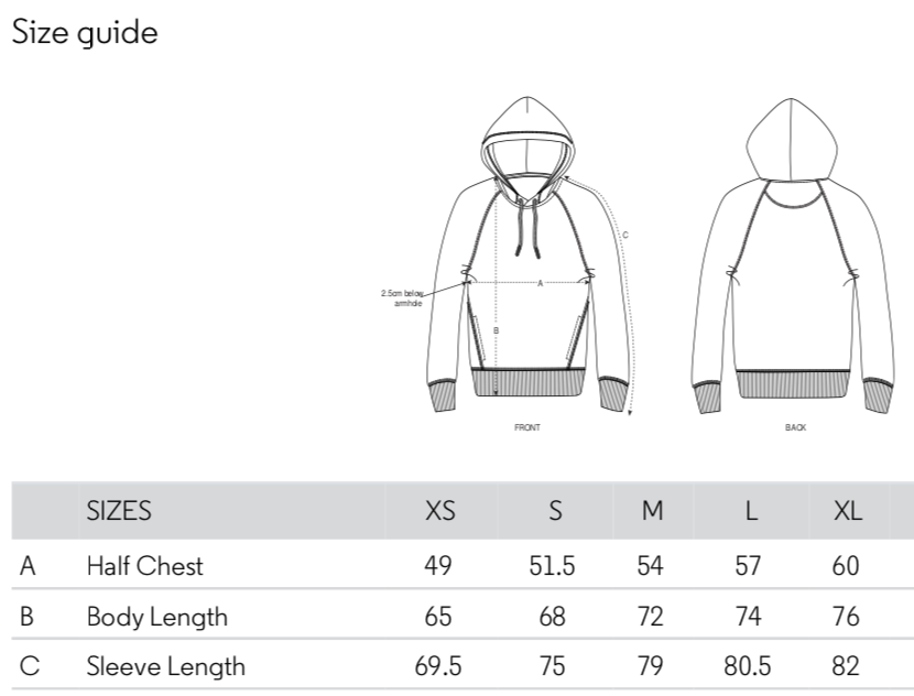 Black Military Style Hoodie