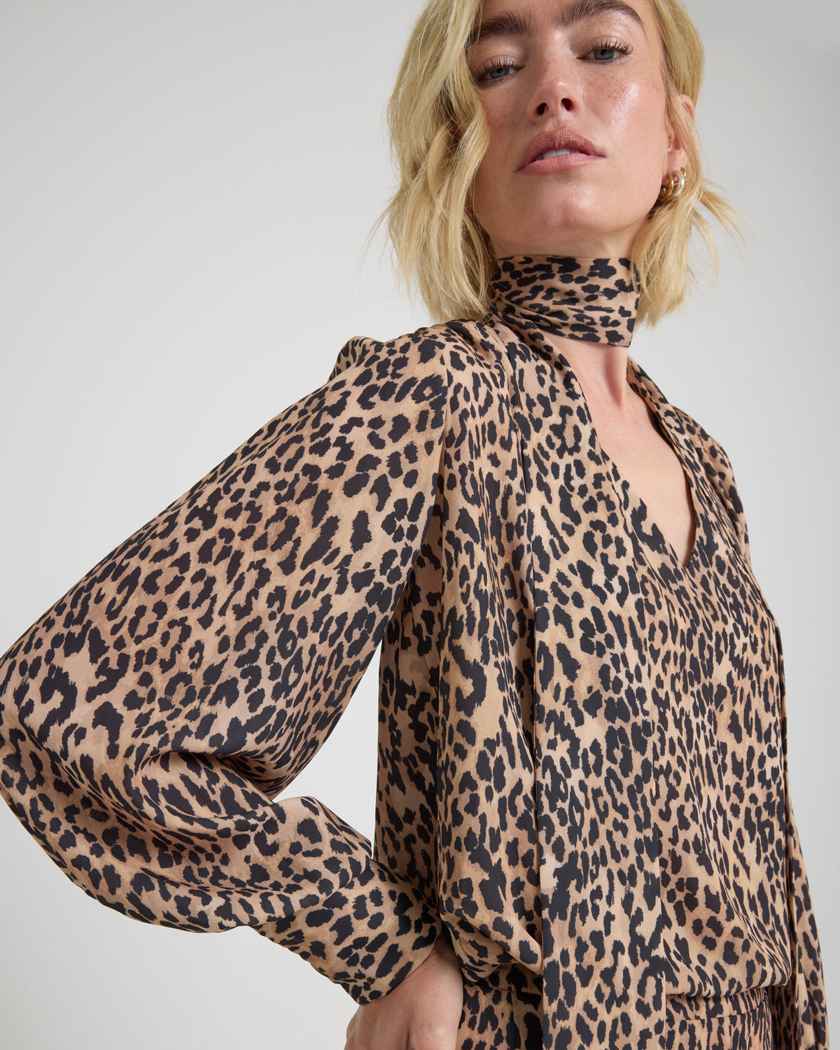 GRACE Blouse - Leopard