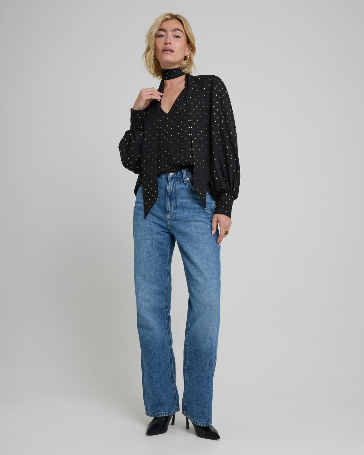 Grace Blouse - Midnight Star