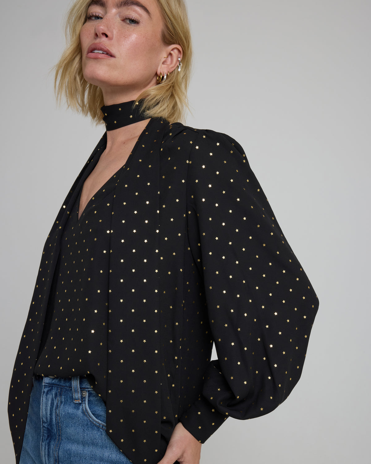 Grace Blouse - Midnight Star