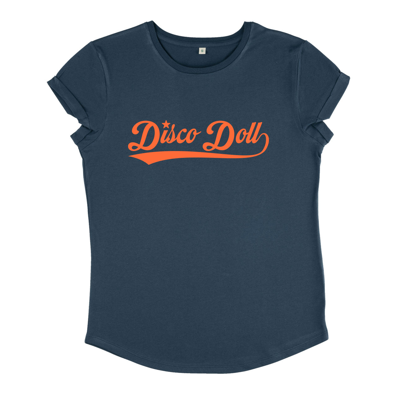 Disco Doll Tee - Petrol Blue - Regular Fit