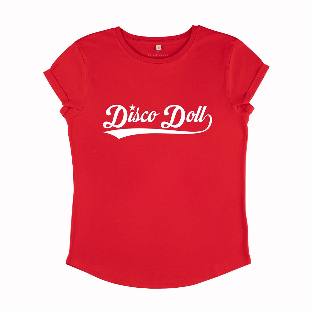Red Disco Doll Tee - Regular Fit