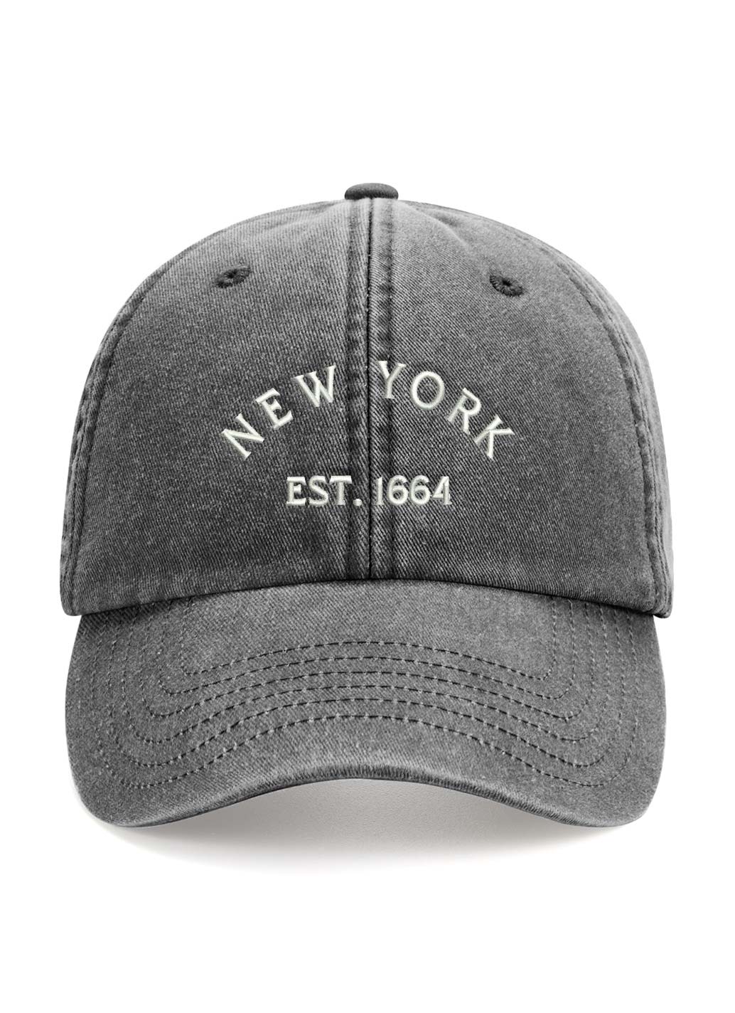 'NEW' Vintage New York Cap - Washed black