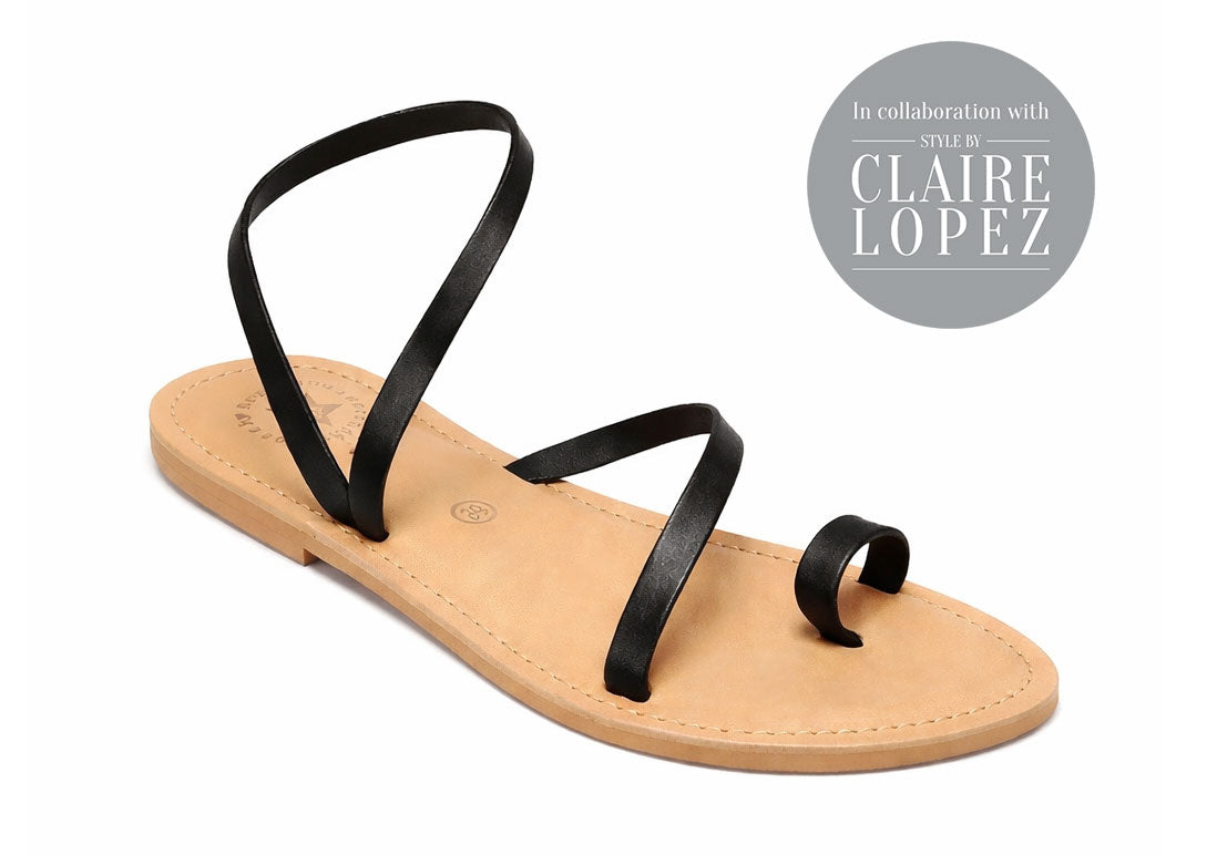 NEW Santorini Sandal - Black - PRE-ORDER