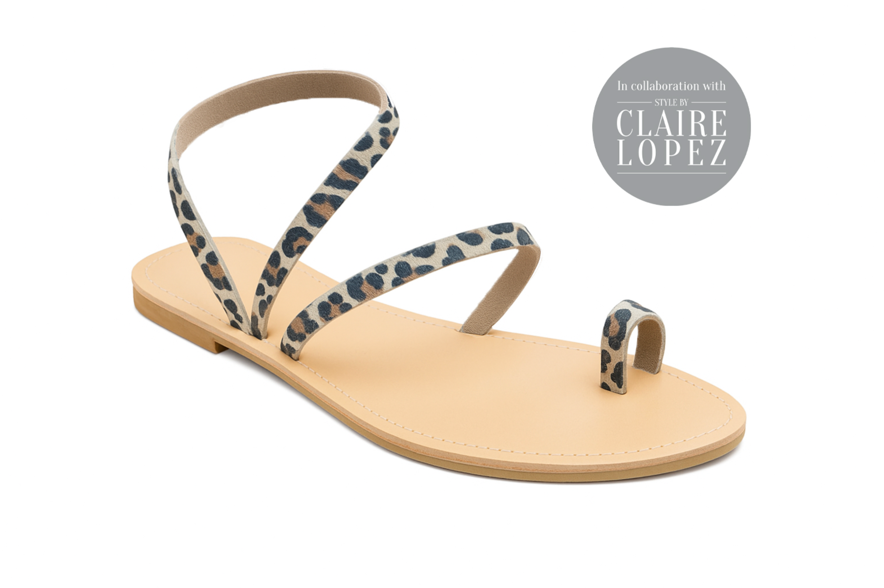 NEW Santorini Sandals - Leopard