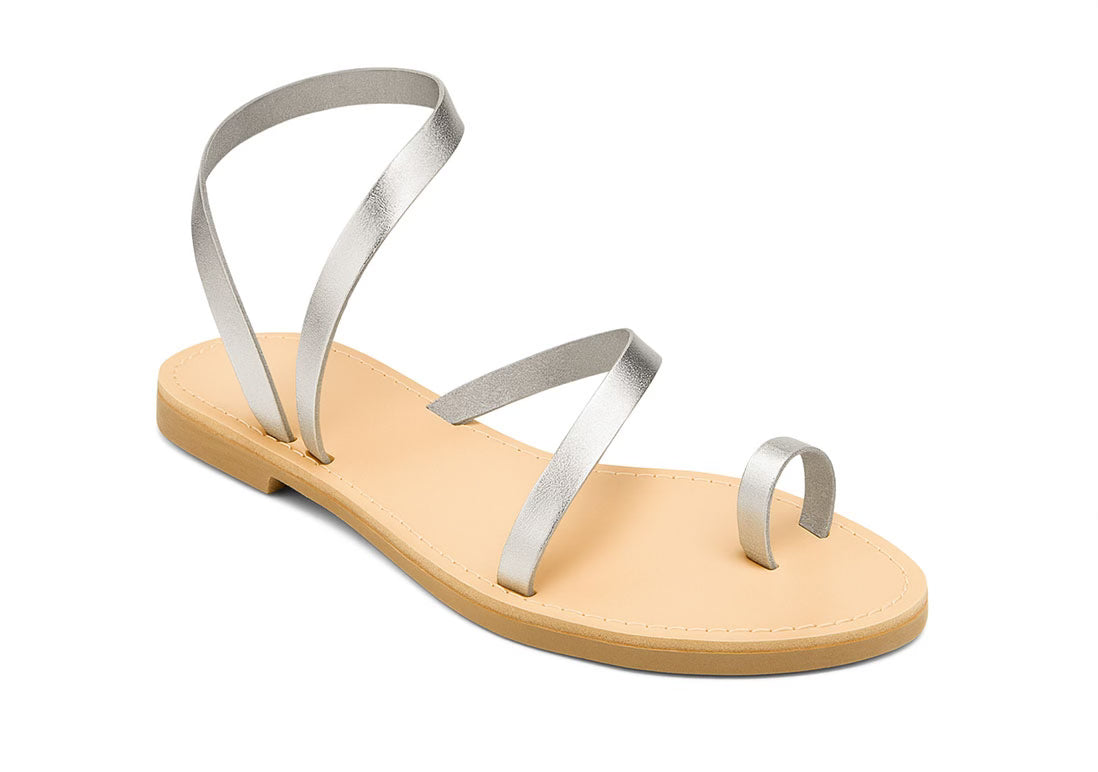 Santorini Sandals - Silver