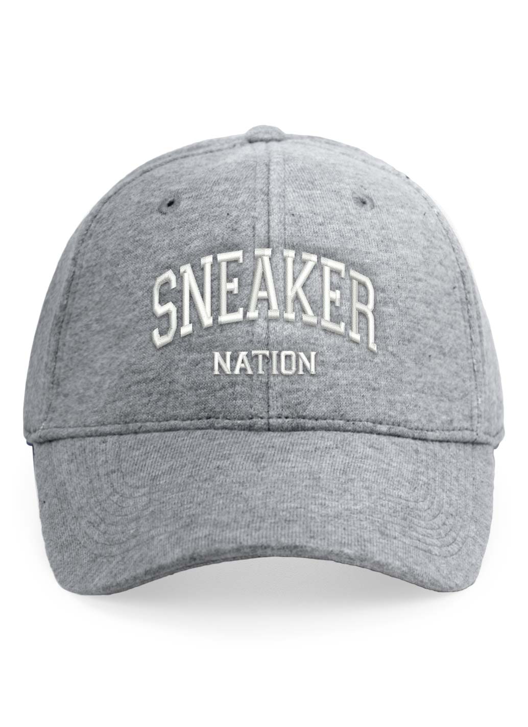 Sneaker Nation Baseball Cap - Marl Grey