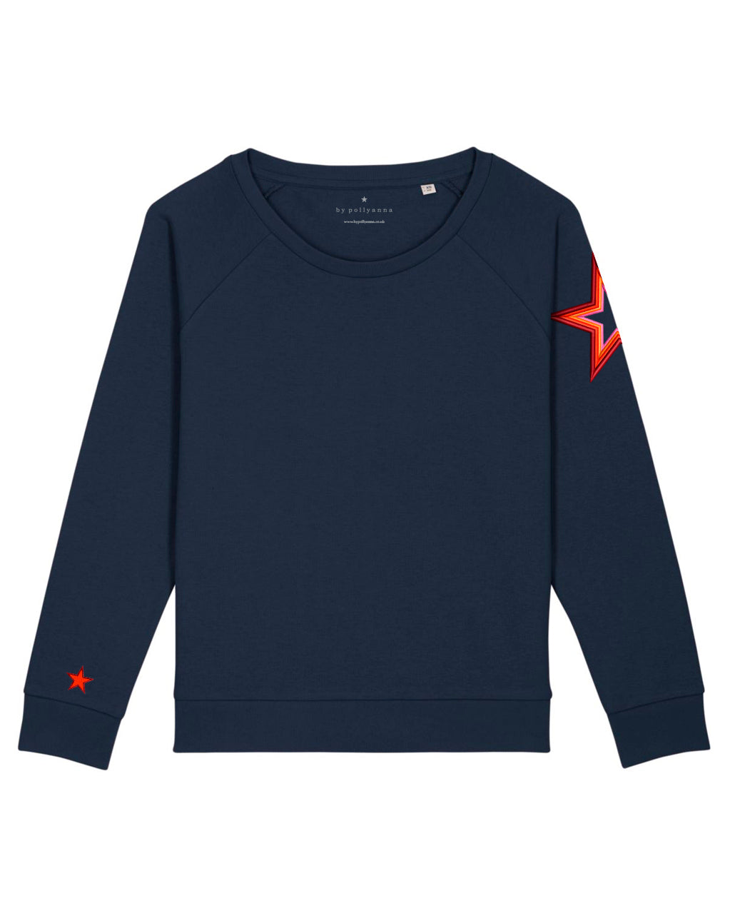 Navy Arm Star Sweatshirt - MADE TO ORDER