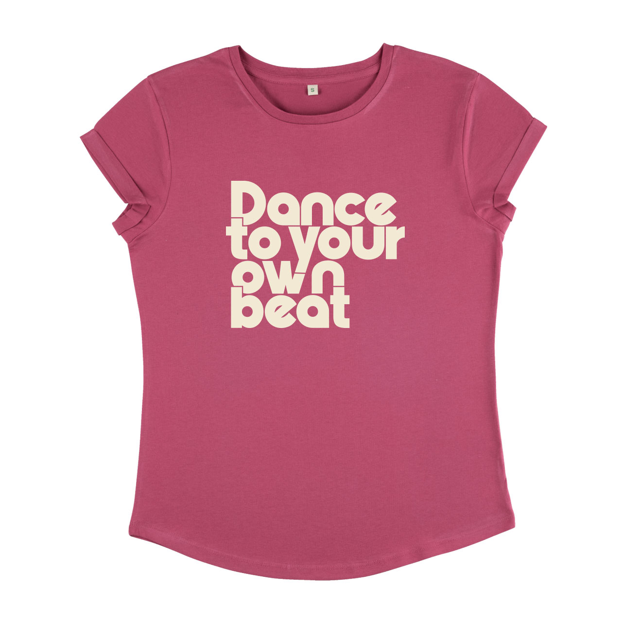 Dance To Your Own Beat Tee - Berry