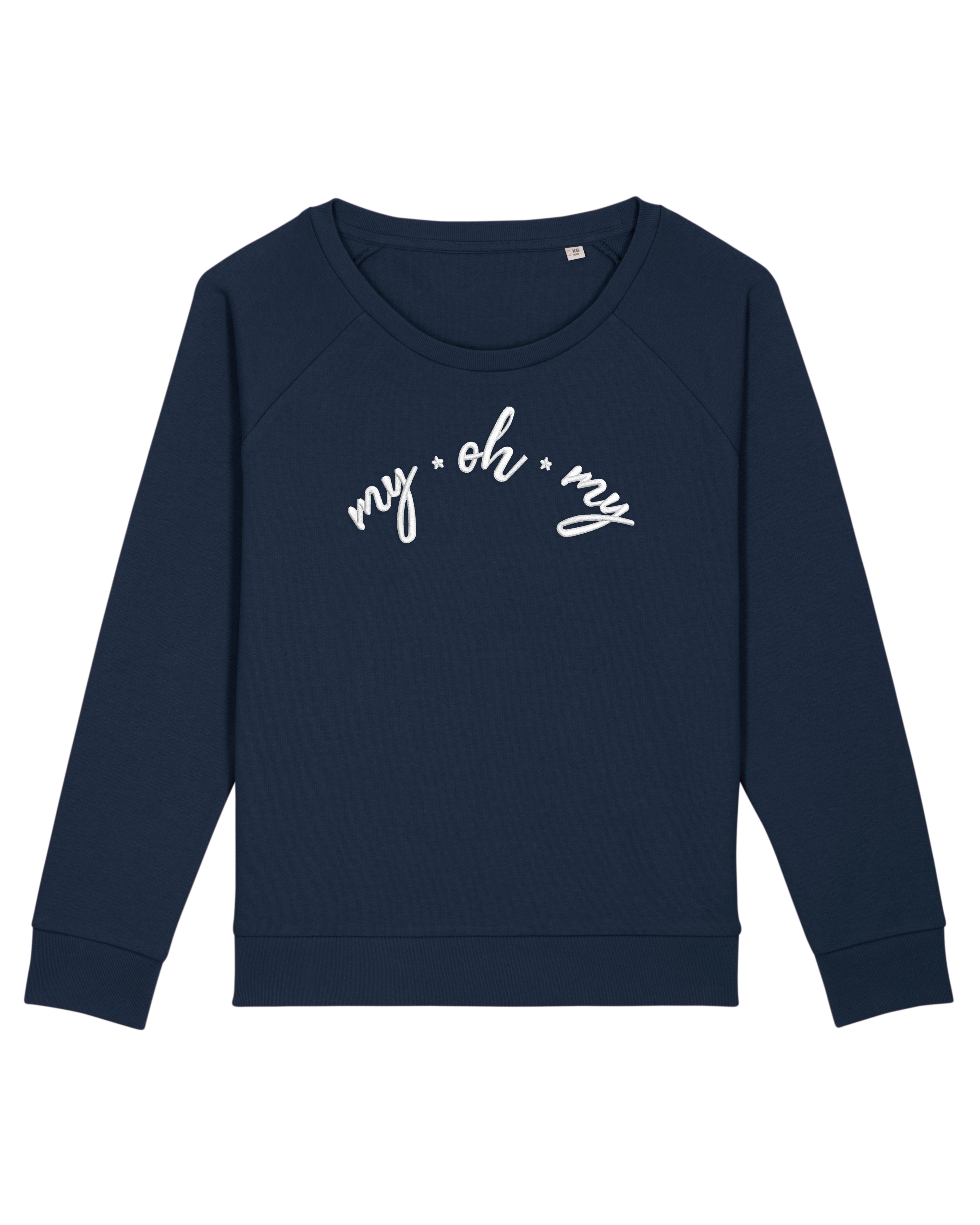 Navy My Oh My Sweatshirt - MADE TO ORDER JK